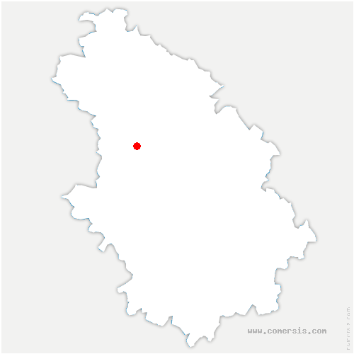 carte de localisation de Ormoy-lès-Sexfontaines