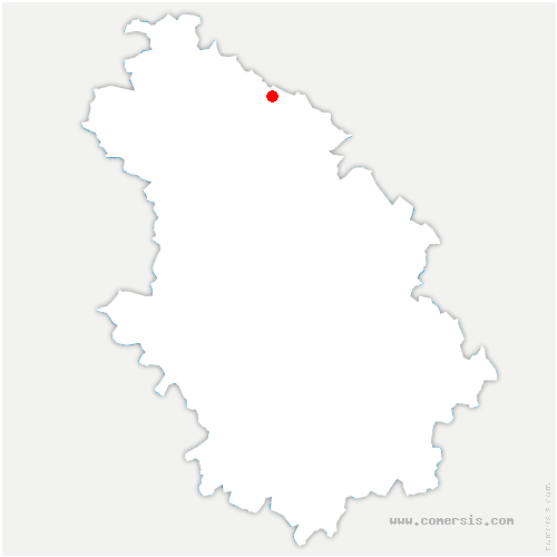 carte de localisation d'Osne-le-Val