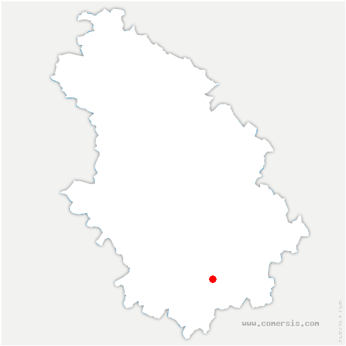carte de localisation du Pailly