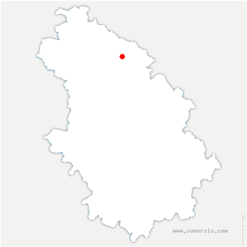carte de localisation de Poissons