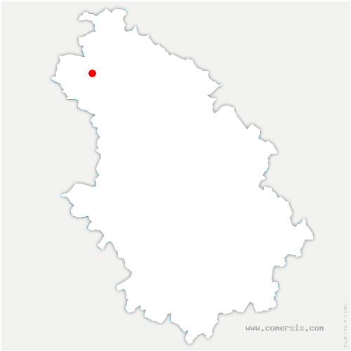 carte de localisation de Porte-du-Der
