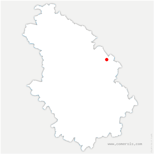 carte de localisation de Prez-sous-Lafauche