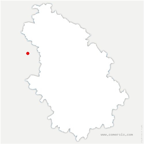 carte de localisation de Rebeuville