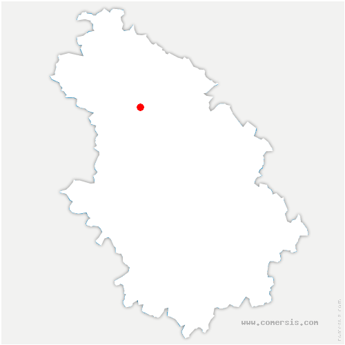 carte de localisation de Rouvroy-sur-Marne