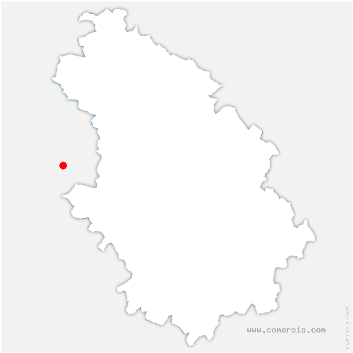 carte de localisation de Sartes