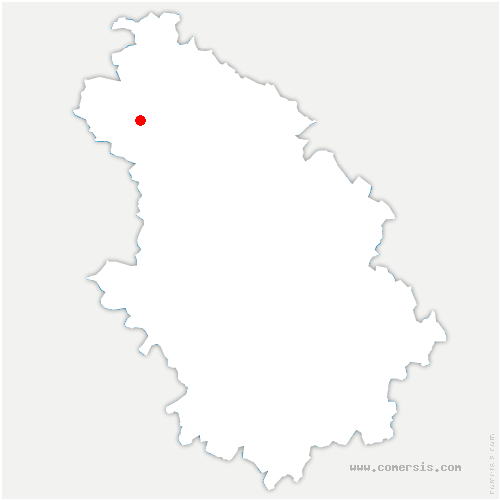 carte de localisation de Sommevoire