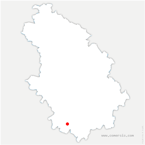 carte de localisation de Vaillant