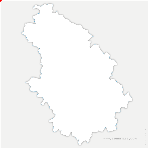 carte de localisation de Varennes-sur-Amance