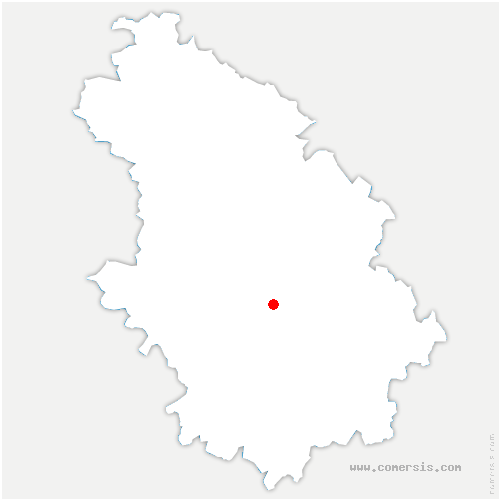 carte de localisation de Vesaignes-sur-Marne