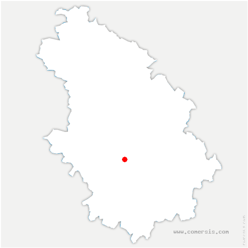 carte de localisation de Villiers-sur-Suize