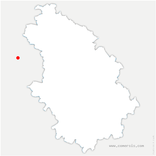 carte de localisation de Villouxel