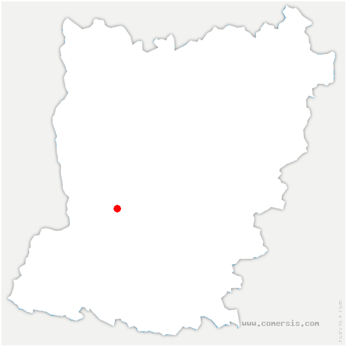 carte de localisation de Ahuillé