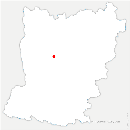 carte de localisation d'Aigné
