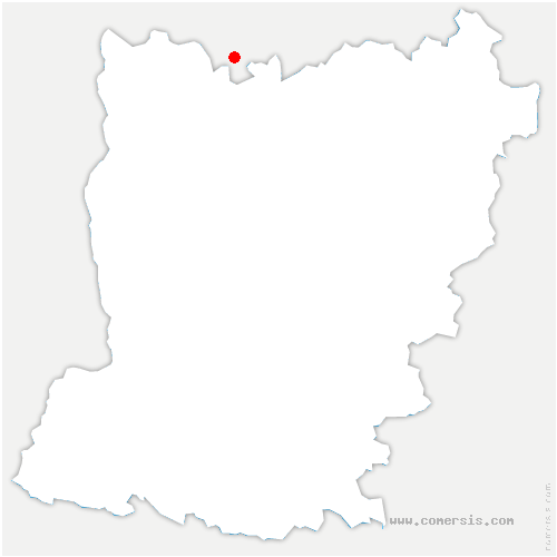 carte de localisation d'Arçonnay