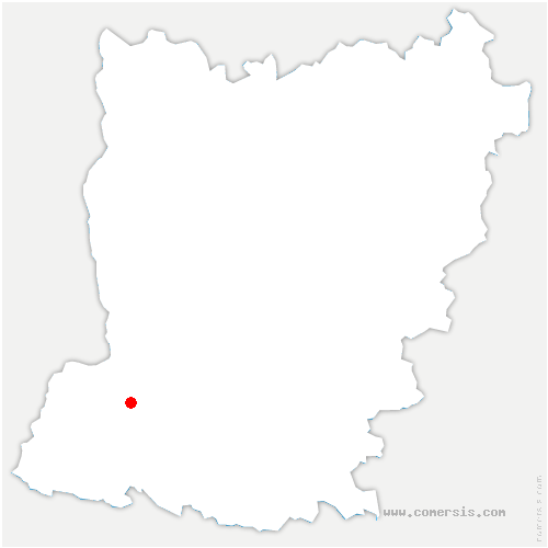 carte de localisation d'Arthezé