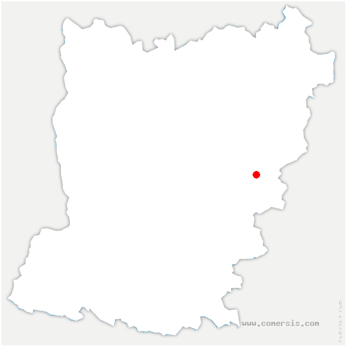 carte de localisation d'Assé-le-Bérenger