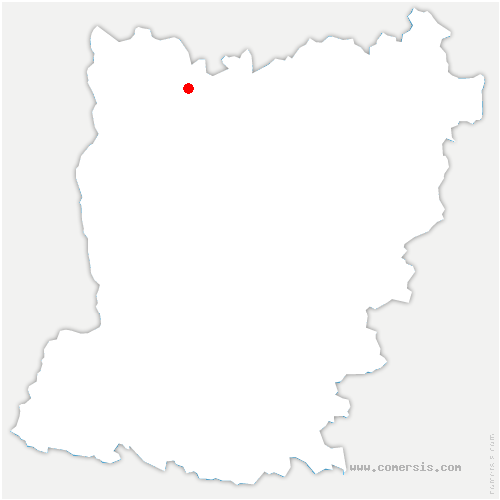 carte de localisation d'Assé-le-Boisne
