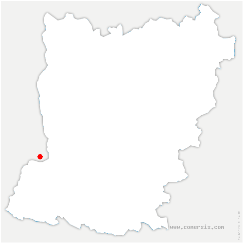 carte de localisation d'Avoise