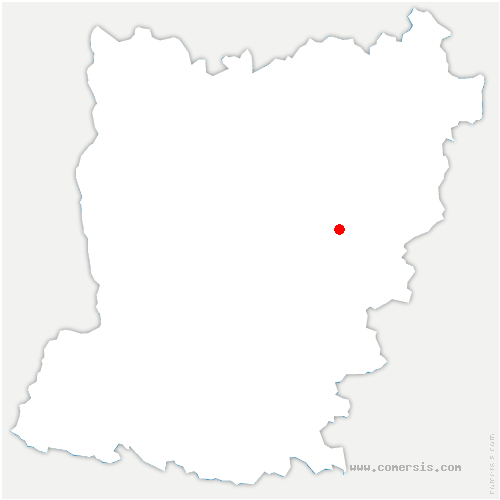 carte de localisation de Beillé