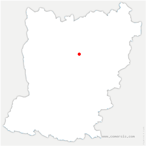 carte de localisation de Belgeard