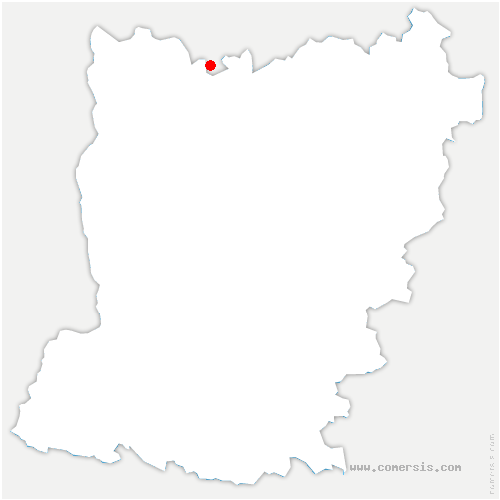 carte de localisation de Bérus
