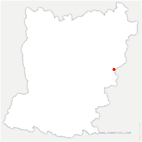 carte de localisation de Bivilliers