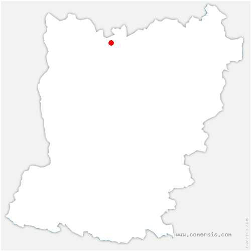 carte de localisation de Bourg-le-Roi