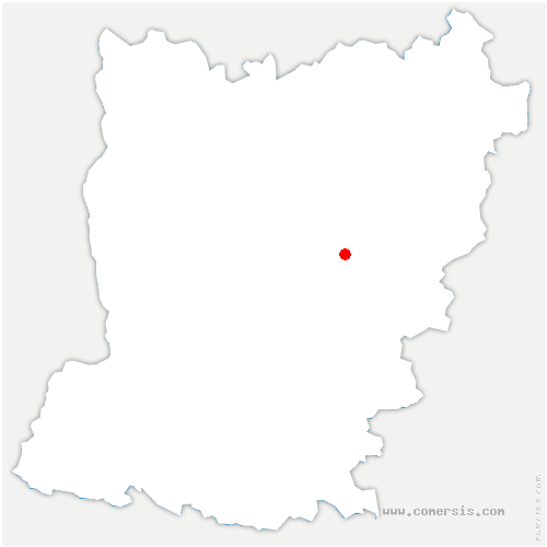 carte de localisation du Chalange