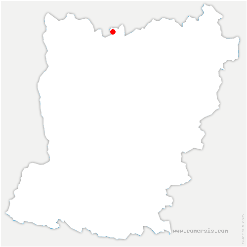 carte de localisation de Champfleur