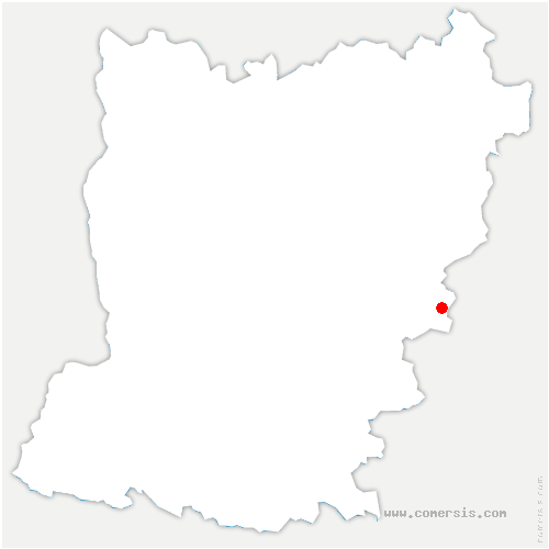 carte de localisation de la Chapelle-Montligeon