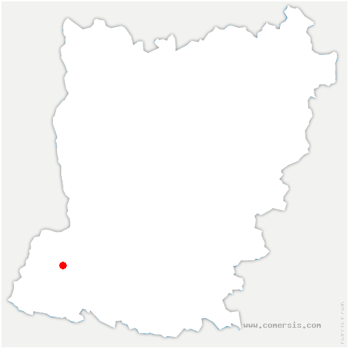 carte de localisation de la Chapelle-d'Aligné