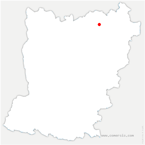 carte de localisation de Charchigné
