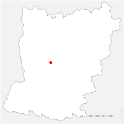 carte de localisation de Chaufour-Notre-Dame