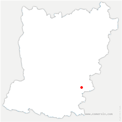 carte de localisation de Chémeré-le-Roi