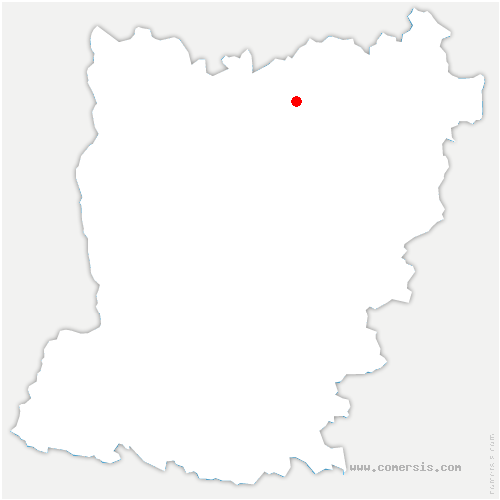 carte de localisation de Chemiré-sur-Sarthe