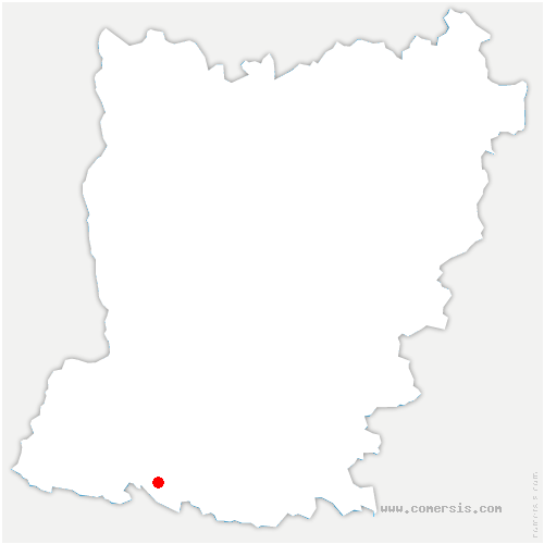 carte de localisation de Chérancé
