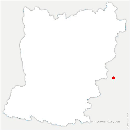carte de localisation de Conflans-sur-Anille