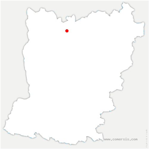 carte de localisation de Coulombiers