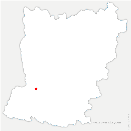carte de localisation de Courbeveille