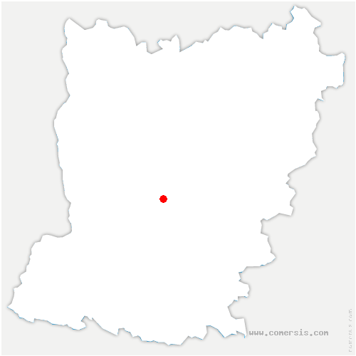 carte de localisation de Cuissai