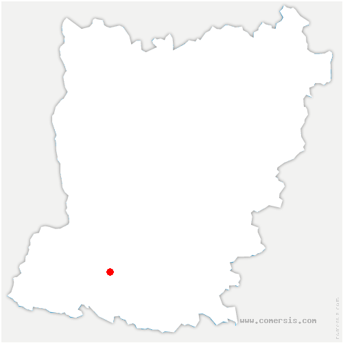 carte de localisation de Denazé