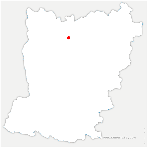 carte de localisation de Doucelles