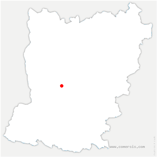 carte de localisation d'Étival-lès-le-Mans