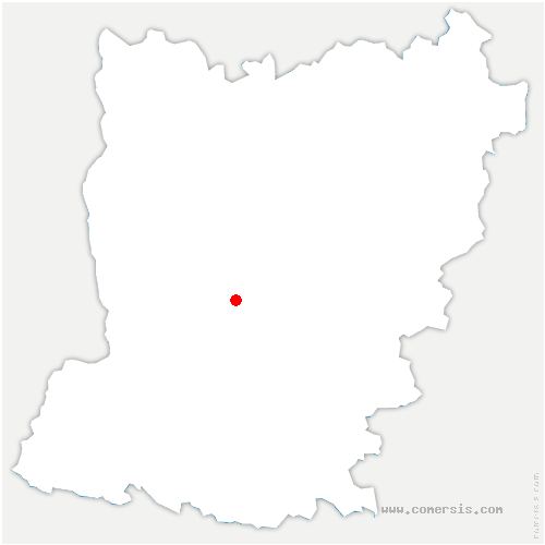 carte de localisation de Gandelain