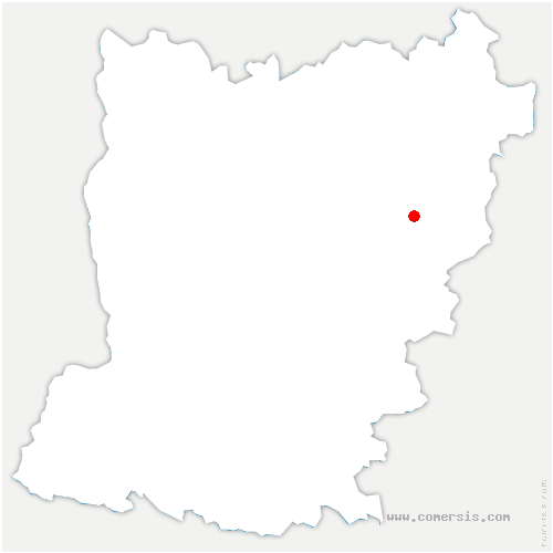 carte de localisation d'Izé