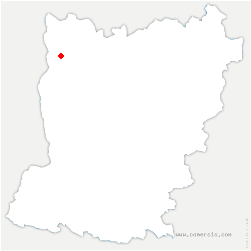 carte de localisation de Larchamp