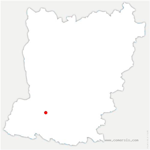 carte de localisation de Ligron