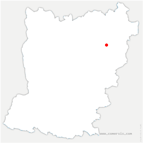 carte de localisation de Loupfougères