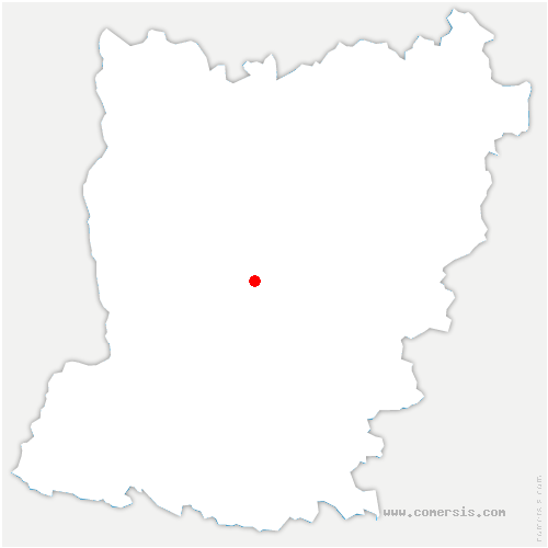 carte de localisation de Louverné
