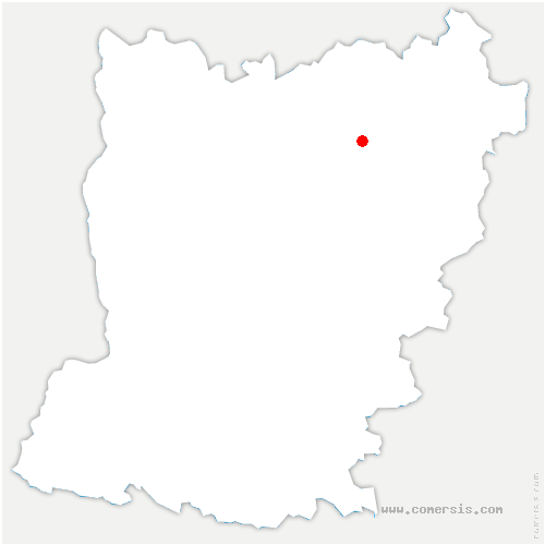 carte de localisation de Marcillé-la-Ville